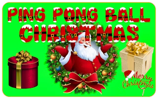 Ping Pong Ball Christmas