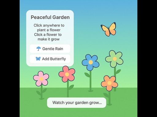 Play Peaceful Gardening